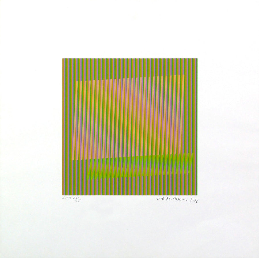 Cruz Diez - Composição I