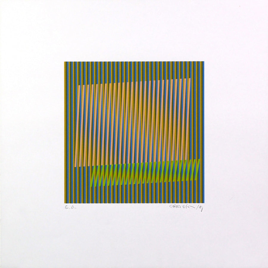 Cruz Diez - Composição II