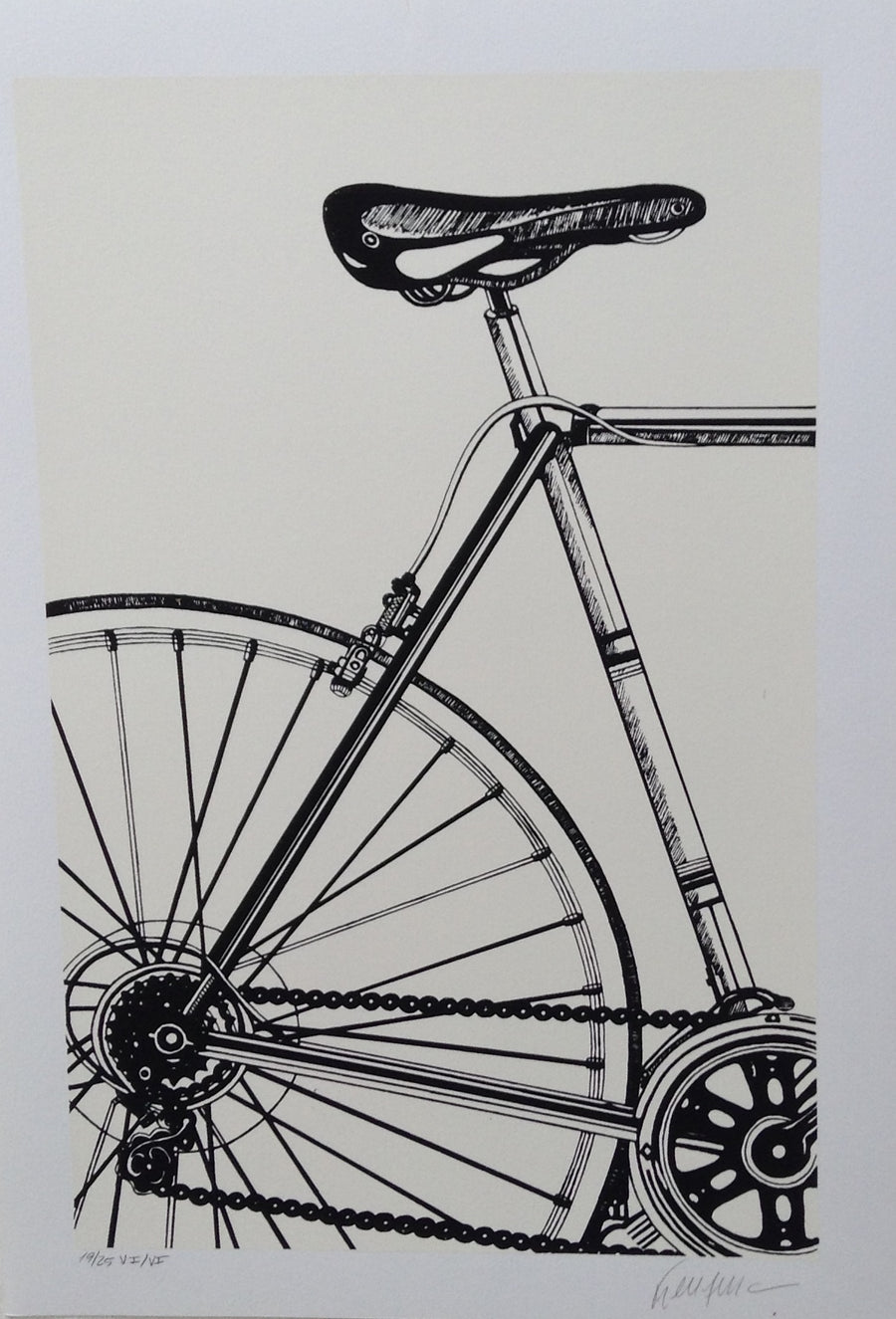 Kleber Ventura - Bike Selim Branca e Preto